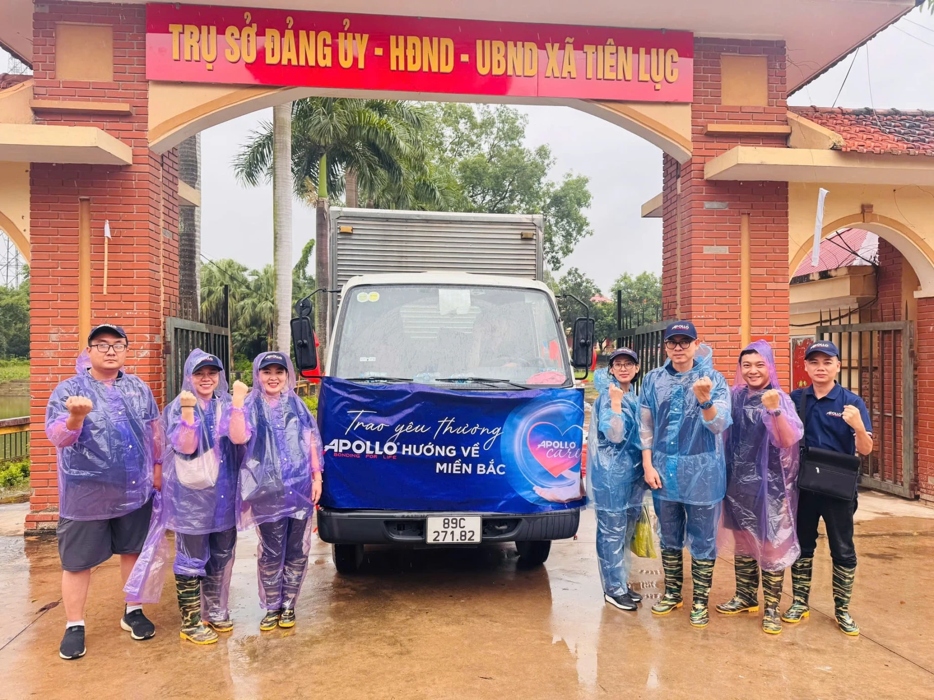 Trao yêu thương – Apollo® tiếp tục hành trình hỗ trợ bà con Bắc Ninh